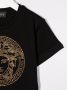 Versace Kids T-shirt verfraaid met kristallen Zwart - Thumbnail 3