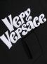 Versace Kids Hoodie met logoprint Zwart - Thumbnail 3