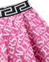 Versace Kids Shorts met logoprint Roze - Thumbnail 3