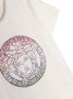 Versace Kids T-shirt verfraaid met kristallen Wit - Thumbnail 3