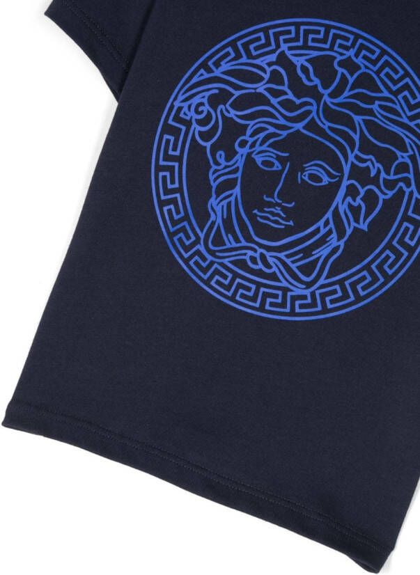 Versace Kids Medusa T-shirt Blauw