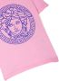 Versace Kids Katoenen T-shirt met Medusa-print Roze - Thumbnail 3