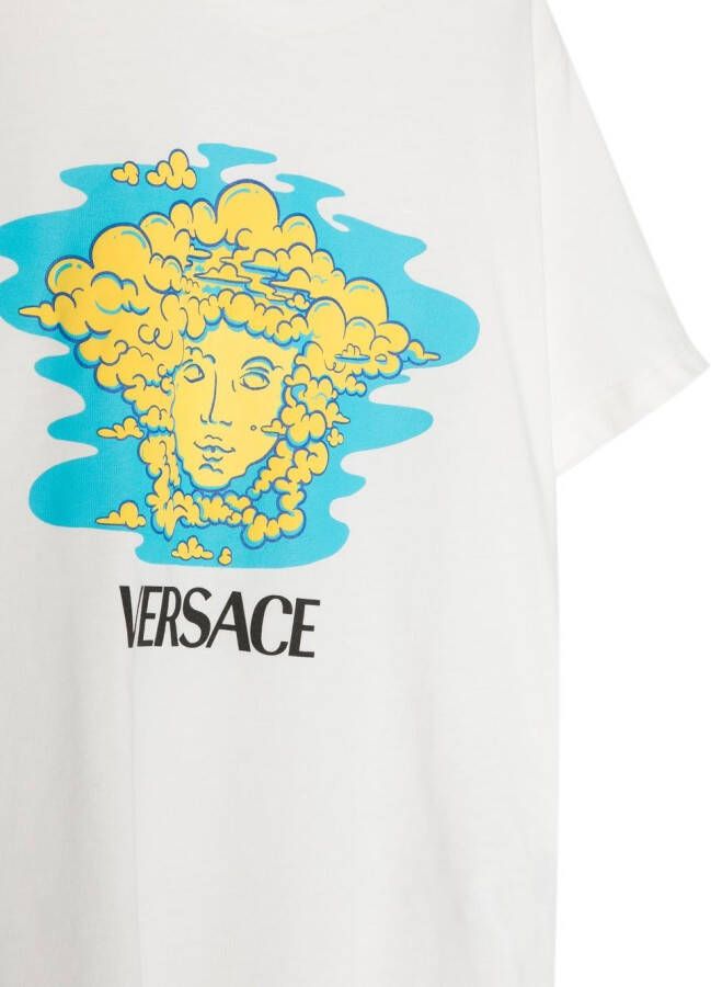 Versace Kids Medusa T-shirt Wit