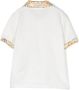 Versace Kids Poloshirt met barokprint Wit - Thumbnail 2