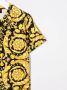 Versace Kids Shirt met barokprint Zwart - Thumbnail 3