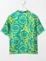 Versace Kids Shirt met tie-dye print Blauw - Thumbnail 2