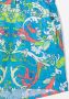 Versace Kids Shorts met barokprint Blauw - Thumbnail 3