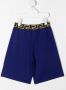 Versace Kids Shorts met logo Blauw - Thumbnail 2