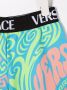 Versace Kids Shorts met logoband Blauw - Thumbnail 3