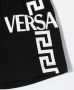 Versace Kids Shorts met logoprint Zwart - Thumbnail 3