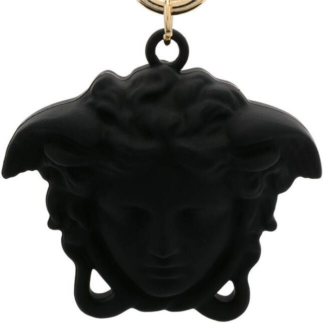 Versace Kids Sleutelhanger met Medusa logo Zwart