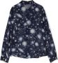 Versace Kids Versace Solar System zijden shirt Blauw - Thumbnail 2