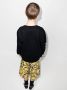 Versace Kids Katoenen sweater met logoprint Zwart - Thumbnail 5
