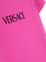 Versace Kids T-shirt met logo van stras Roze - Thumbnail 3