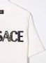 Versace Kids T shirt met logoprint kinderen katoen Polyester 10 Wit - Thumbnail 3