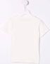 Versace Kids T-shirt verfraaid met kristallen Wit - Thumbnail 2