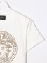 Versace Kids T-shirt verfraaid met kristallen Wit - Thumbnail 3