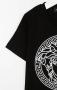 Versace Kids Katoenen T-shirt Zwart - Thumbnail 3