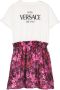 Versace Kids T-shirtjurk met logoprint Roze - Thumbnail 2