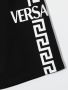 Versace Kids Trainingsshorts met logo Zwart - Thumbnail 3