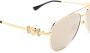 Versace Kids Zonnebril met rond montuur Goud - Thumbnail 2