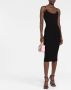 Versace Kokerjurk met jacquard Zwart - Thumbnail 2