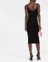 Versace Kokerjurk met jacquard Zwart - Thumbnail 4