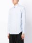 Versace Overhemd met logo jacquard Blauw - Thumbnail 3