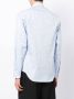 Versace Overhemd met logo jacquard Blauw - Thumbnail 4
