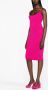 Versace Gebreide midi-jurk Roze - Thumbnail 4