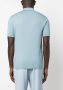 Versace Poloshirt met print Blauw - Thumbnail 4