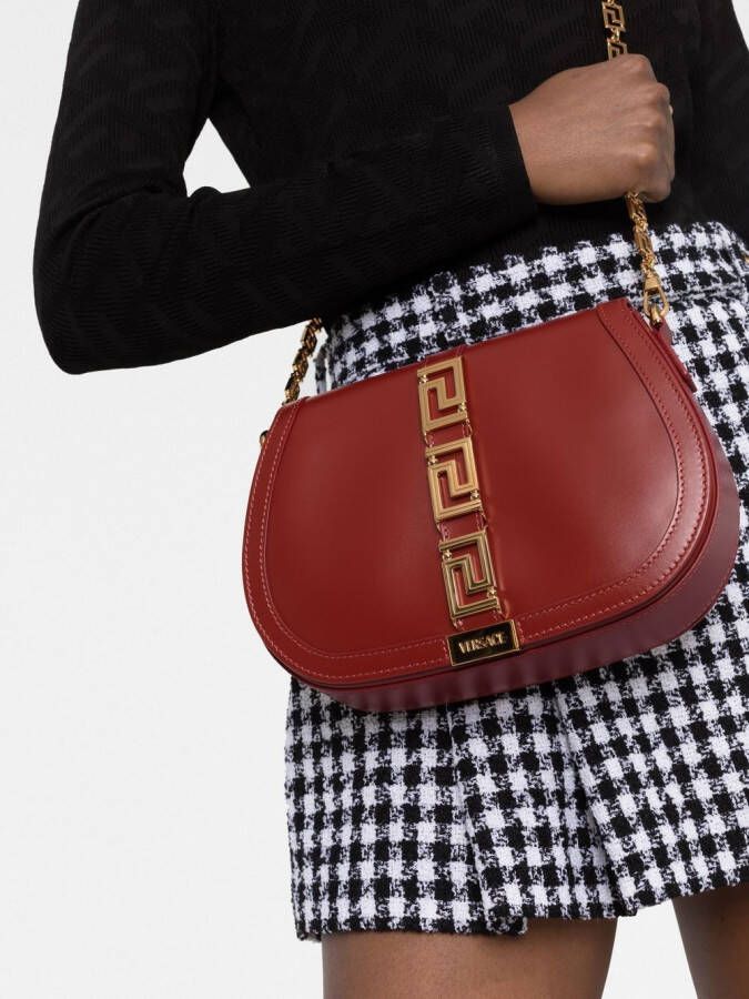Versace La Greca schoudertas Rood