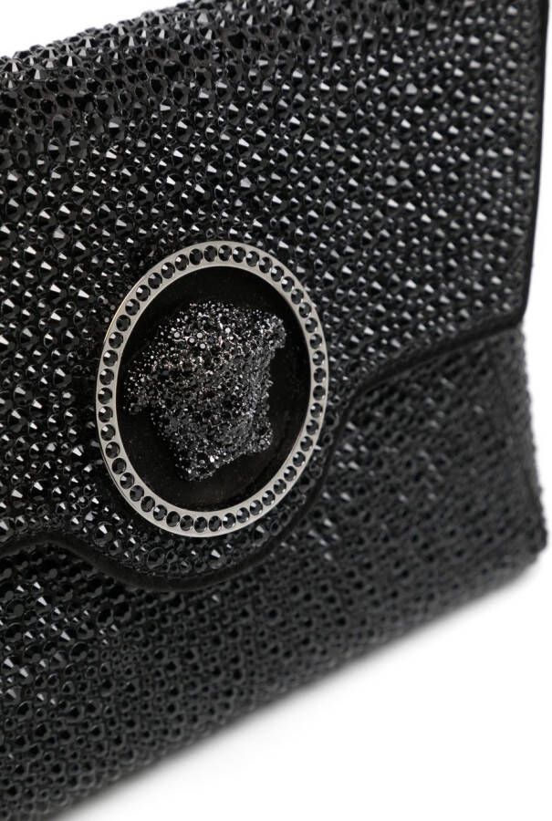 Versace Medusa envelope clutch Zwart