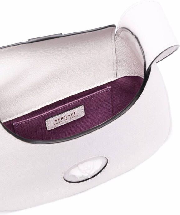 Versace La Medusa kleine hobo tas Wit