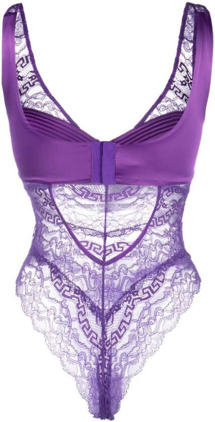 Versace Body met kant Paars