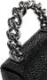Versace Mini-tas verfraaid met kristallen Zwart - Thumbnail 5