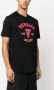 Versace T-shirt met logo-applicatie Zwart - Thumbnail 3