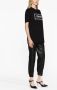 Versace 1990s T-shirt met geborduurd logo Zwart - Thumbnail 3