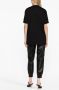 Versace 1990s T-shirt met geborduurd logo Zwart - Thumbnail 4