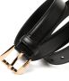 Versace Riem met gegraveerd logo Zwart - Thumbnail 2