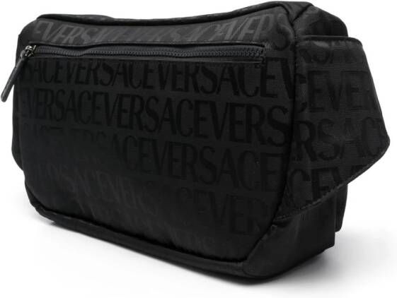 Versace Heuptas met logoprint Zwart