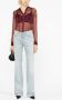 Versace Semi-doorzichtig shirt Roze - Thumbnail 2