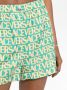 Versace Zijden shorts Blauw - Thumbnail 3