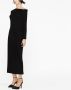 Versace Midi-jurk met lange mouwen Zwart - Thumbnail 4