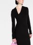 Versace Maxi-jurk met capuchon Zwart - Thumbnail 5