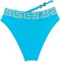 Versace High waist bikinislip Blauw - Thumbnail 2