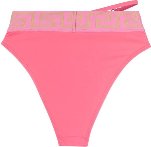 Versace High waist bikinislip Roze