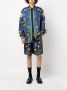 Versace Medusa Saddle zijden shorts Blauw - Thumbnail 2