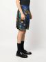 Versace Medusa Saddle zijden shorts Blauw - Thumbnail 3