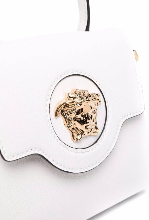 Versace La Medusa tas met handgreep Wit